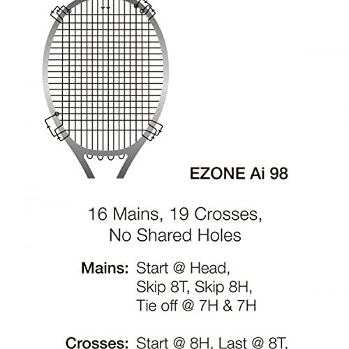 Yonex-Ezone Ai 98 G3 Black Lime G4-3/8 - Black : Buy Online at